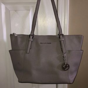 Grey Michael Kors Purse
